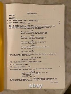 Beverly Hills 90210 Cast Spelling, Garth, Priestley, Ziering signed script