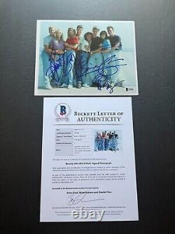 Beverly Hills 90210 cast by 4 Perry signed autograph 8x10 photo Beckett BAS coa