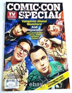 Big Bang Theory Cast Signed Autograph Magazine 7 Autos Cuoco Parsons JSA XX29742
