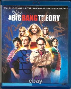 Big Bang Theory REAL CAST hand SIGNED DVD JSA LOA Cuoco Galecki Parsons Bialik +