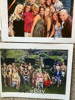 Big Brother All Stars Cast Photos Signed Bundle Janelle Pierzina