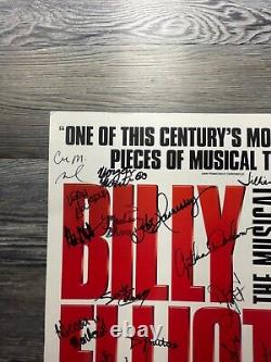 Billy Elliot, Cast Signed, Broadway On Tour, Orlando, Window Card/poster
