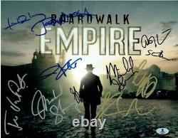 Boardwalk Empire Cast Autographed Signed 11x14 Photo Beckett Authentic BAS COA