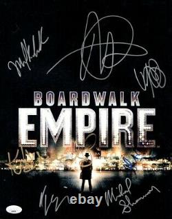 Boardwalk Empire Cast Signed Autographed 11X14 Photo HBO JSA LL80078