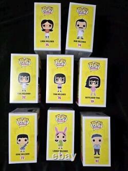 Bob's Burgers Cast Signed Funko Pops H. Jon Benjamin Kristen Schaal Dan Mintz