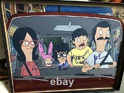 Bob's Burgers Completely Signed 11x14 Cast Photo X6 Including Loren Bouchard