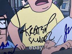 Bob's Burgers Completely Signed 11x14 Cast Photo X6 Including Loren Bouchard