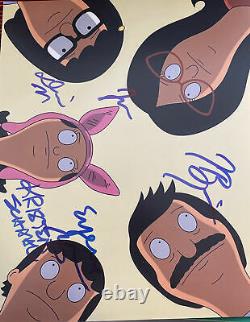 Bobs Burgers Signed Cast Autographed 8x10 Photo