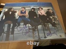 Breakfast Club Cast Signed 11x14 Estevez Ringwald Nelson Michael-Hall Sheedy