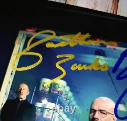 Breaking Bad 9x Cast Hand Signed Photo Bryan Cranston, Bob Odenkirk, Aaron Paul