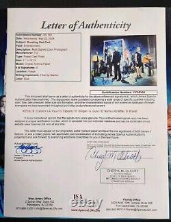 Breaking Bad Cast Signed 11x14 Cranston Paul Norris Esposito +4 Rare JSA YY55360