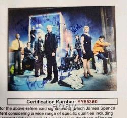 Breaking Bad Cast Signed 11x14 Cranston Paul Norris Esposito +4 Rare JSA YY55360