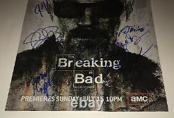 Breaking Bad Cast Signed 11x17 Bob Odenkirk +8 Authentic Autographed Photo