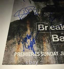 Breaking Bad Cast Signed 11x17 Bob Odenkirk +8 Authentic Autographed Photo