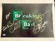 Breaking Bad Cast Signed X 11 12x18 Poster Autographed Odenkirk Ritter Giancarlo
