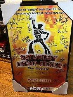 Broadway Window Card Poster Cast Autographed Rare Broadway Walnut Street Theatre