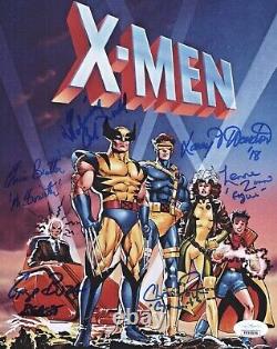 CAL DODD Cast X6 Signed X-MEN ANIMATED SERIES 8x10 Photo Autograph JSA COA