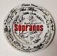 Cast Signed (27) The Sopranos Signed 1of1 Make-a-wish Plate