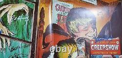 CREEPSHOW original theater poster SIGNED BY CAST with 13 AUTOGRAPHED SIGNATURES