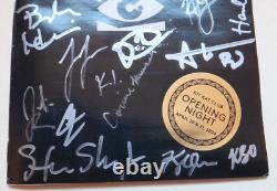 Cabaret Cast Signed Opening Night Playbill 2024 Eddie Redmayne Gayle Rankin