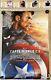 Captain America Cast Signed Poster Chris Evans Stan Atwell Carter Bucky Avengers