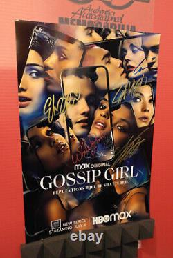 Cast Autographed Poster- Gossip Girl 2021 Tv Series 13x19 + COA