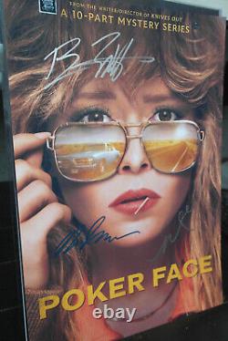 Cast Autographed Poster Poker Face Benjamin Bratt 13x19 + COA