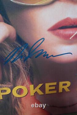 Cast Autographed Poster Poker Face Benjamin Bratt 13x19 + COA