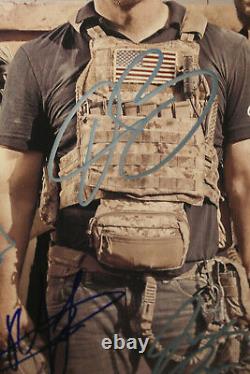 Cast Autographed Poster Seal Team David Boreanaz 13x19 + COA