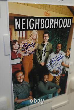 Cast Autographed Poster- Tv Series The Neighborhood 11x17 + C. O. A