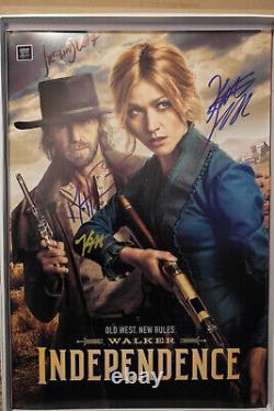 Cast Autographed Poster- Walker Independence -Katherine McNamara 13X19 + COA