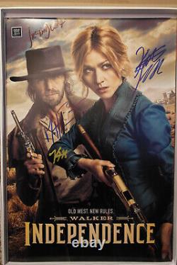 Cast Autographed Poster- Walker Independence -Katherine McNamara 13X19 + COA