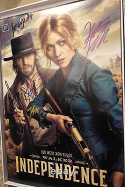 Cast Autographed Poster- Walker Independence -Katherine McNamara 13X19 + COA