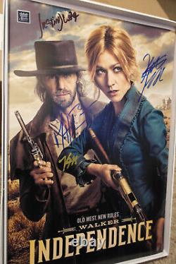 Cast Autographed Poster- Walker Independence -Katherine McNamara 13X19 + COA