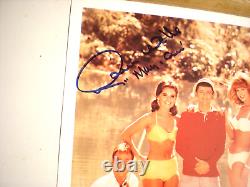 Cast Signed Photo Gilligan's Island-dawn Wells-bob Denver & Russell Johnson -jsa