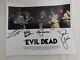 Cast Signed The Evil Dead Classic Horror Movie Photo Bruce Campbell Autograph