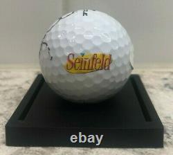 Cast of Seinfeld Autographed Golf Balls JSA Authenticated Free Shipping