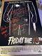 Cast Signed Friday The 13th Poster