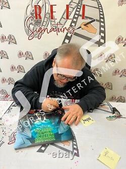 Cast signed insc TMNT suede framed 16x20 JSA Pais Tochi Feldman Rist Hoag Saito