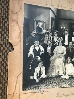 Cavalcade Cast Signed Poster Photograph Clive Brook Una O'Connor 1933 Movie RARE