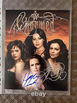 Charmed Cast Signed 8 X 10 Photo COA