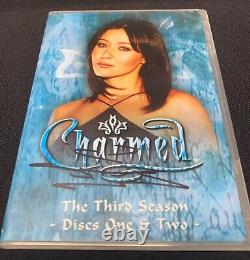 Charmed Cast Signed DVD Alyssa Milano, Shannon Doherty, Holly Marie Combs BAS