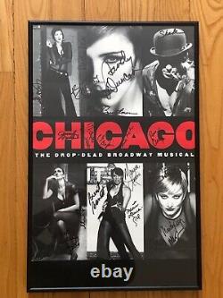 Chicago The Musical Broadway Poster Signed By Entire Cast Sandy Duncan + More