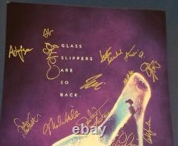 Cinderella Signed by Cast Broadway Musical Window Card 14x22