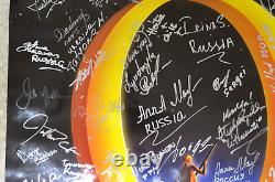 Cirque Du Soleil O at Bellagio Cast Signed Poster 100 Signatures 36 x 24