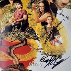 Cobra Kai Cast (5) signed 12x18 poster photo 5 autographs Beckett BAS LOA