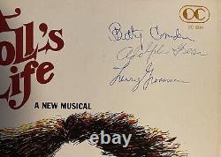 Comden & Green + Signed A DOLL'S LIFE- Original Broadway Cast LP