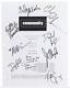 Community Complete Cast (x9) Autographed Signed Script Beckett Bas Loa 28186