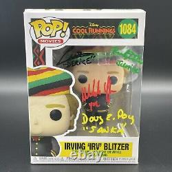 Cool Runnings Cast Signed Autographed Funko Pop 1084 Beckett BAS With Names