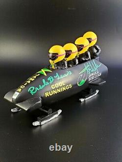 Cool Runnings Signed Die Cast Bobsled Jsa Witness Limited Edition